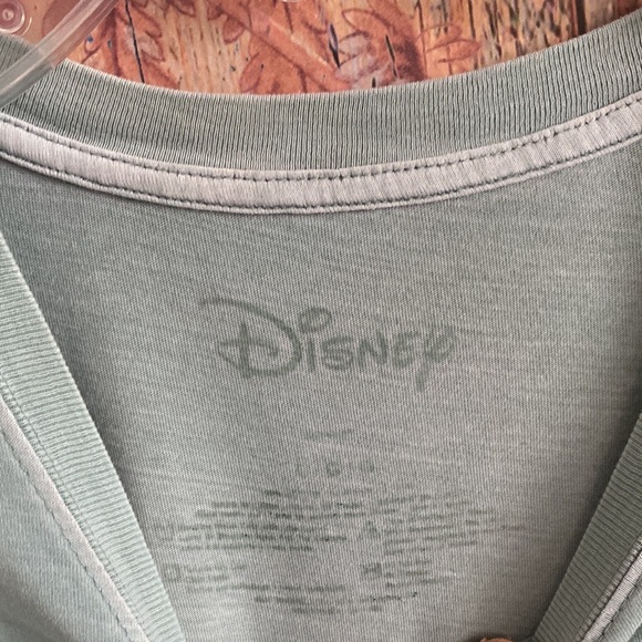 DISNEY BAMBI TOP THUMPER MINT GREEN TOP SHORT SLEEVE T-SHIRT STRETCH L - Picture 4 of 8